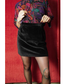 Vintage βελούδινη φούστα M-L