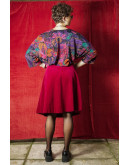 Vintage βελούδινη φούστα S