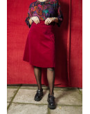 Vintage βελούδινη φούστα S