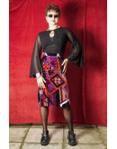 Vintage βελούδινη φούστα S