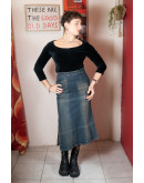 Vintage denim skirt S