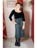 Vintage denim skirt S
