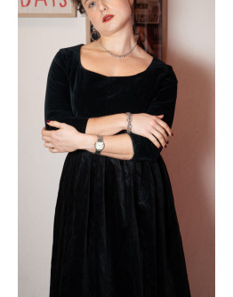 Vintage βελούδινη φούστα XS-S