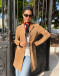 Vintage suede coat S