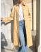 Vintage double faced trench coat 