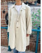 Vintage baize trench coat 
