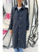 Vintage long waterproof jacket 