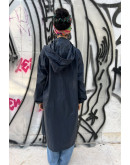 Vintage long waterproof jacket 