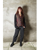 Vintage printed vest 