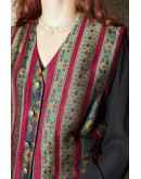 Vintage printed vest 