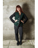 Vintage unisex γιλέκο με κεντημενες λεπτομερειες