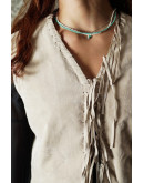 Vintage suede vest