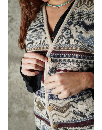 Vintage woolen vest