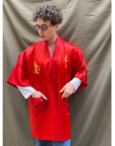 Vintage asian silk robe 