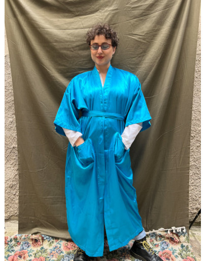 Vintage ασιάτικη μεταξωτή ρόμπα 