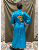 Vintage ασιάτικη μεταξωτή ρόμπα 