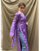 Vintage asian silk robe 