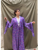 Vintage asian silk robe 