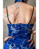 Vintage silk Qipao dress S