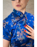 Vintage silk Qipao dress S
