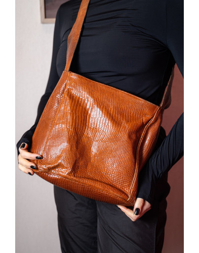 Vintage δερμάτινη τσάντα 