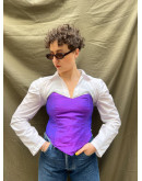 Vintage Silk Corset S