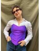 Vintage Silk Corset S