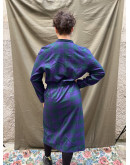 Vintage woolen dress L