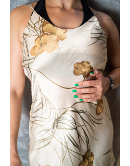 Vintage slip φόρεμα S