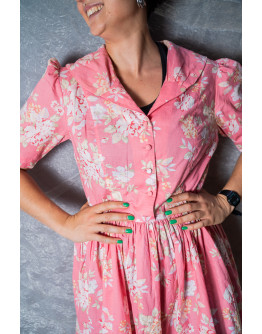 Vintage φλοράλ φόρεμα Laura Ashley M