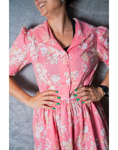 Vintage φλοράλ φόρεμα Laura Ashley M