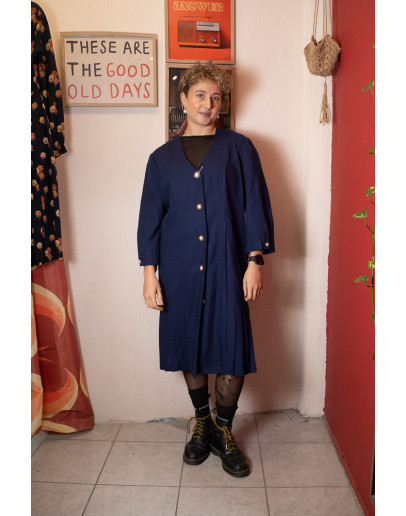 Vintage Blue dress ΧL