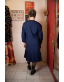 Vintage Blue dress ΧL