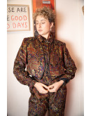 Vintage velvet jumpsuit M