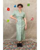 Vintage linen dress S