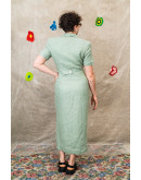 Vintage linen dress S