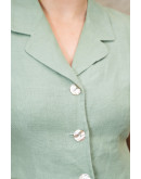 Vintage linen dress S