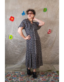 Vintage floral dress L