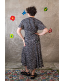 Vintage floral dress L