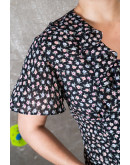 Vintage floral dress L