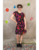 Vintage φλοράλ φόρεμα L