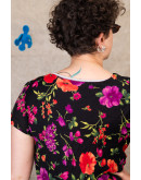 Vintage φλοράλ φόρεμα L