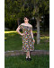 Vintage 90's midi floral dress Μ