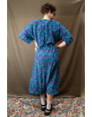 Vintage 90's φλοράλ φόρεμα XL