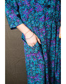 Vintage 90's φλοράλ φόρεμα XL