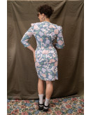 Vintage 90's φλοράλ φόρεμα S