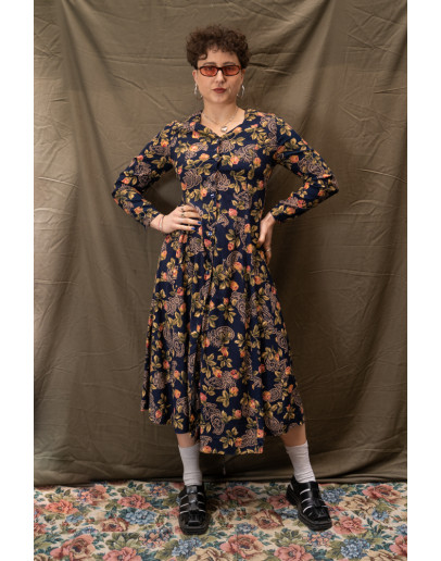 Vintage 90's φλοράλ φόρεμα 