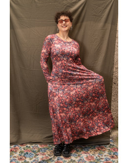 Vintage printed dress 