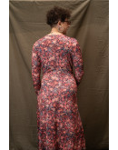 Vintage εμπριμέ φόρεμα 