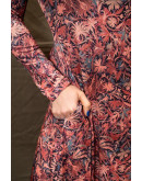 Vintage εμπριμέ φόρεμα 